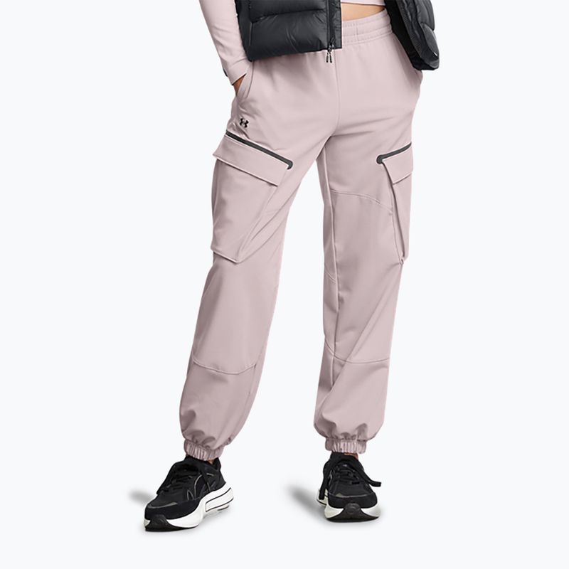 Női nadrág Under Armour Unstoppable Cargo tetra grey / black