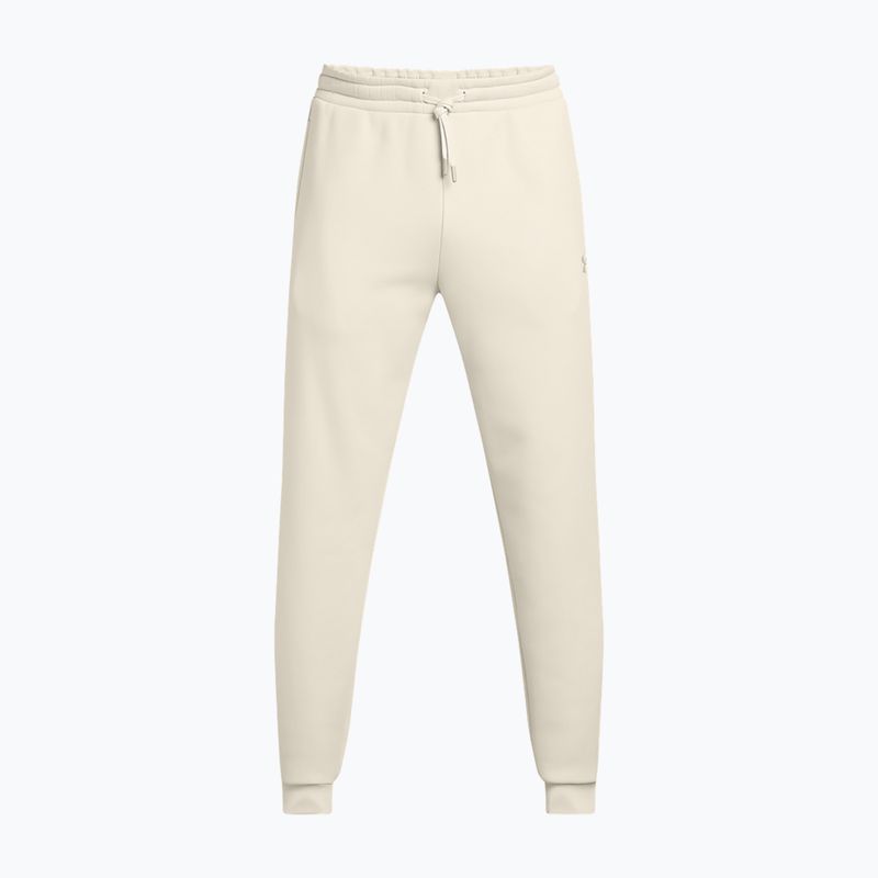 Férfi Under Armour Fleece Pro Joggers csúcsfehér/khaki alapon 6