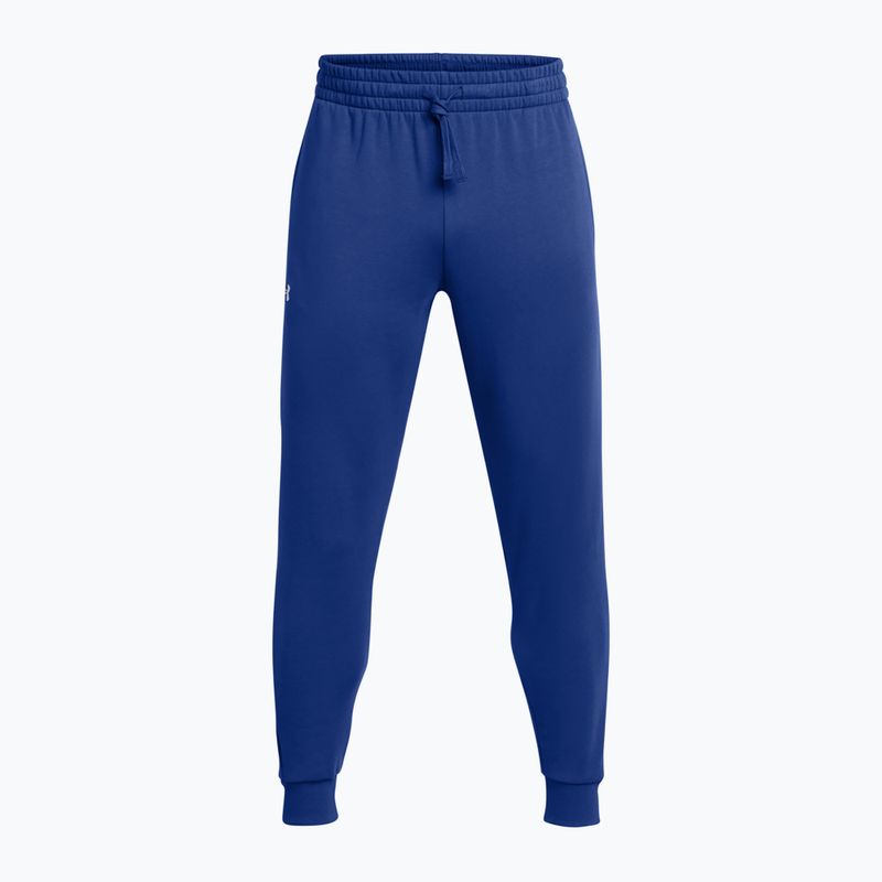 Under Armour férfi Rival Fleece Joggers technikai kék/fehér nadrág 5