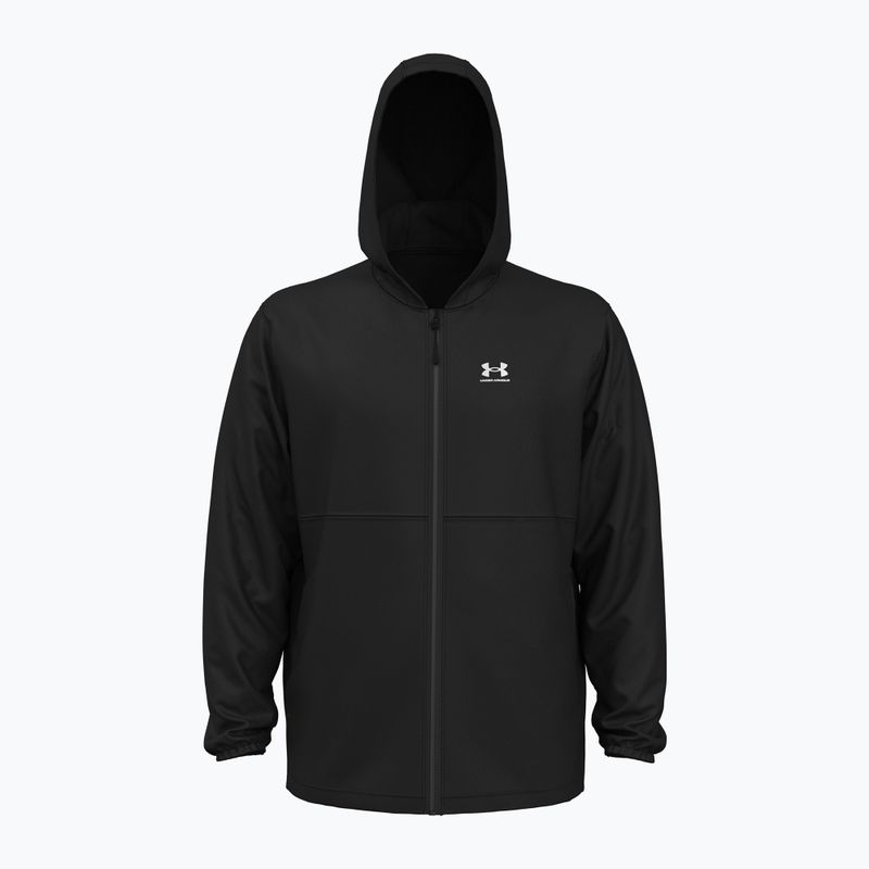 Férfi sportkabát Under Armour Vibe Woven Windbreaker black/white