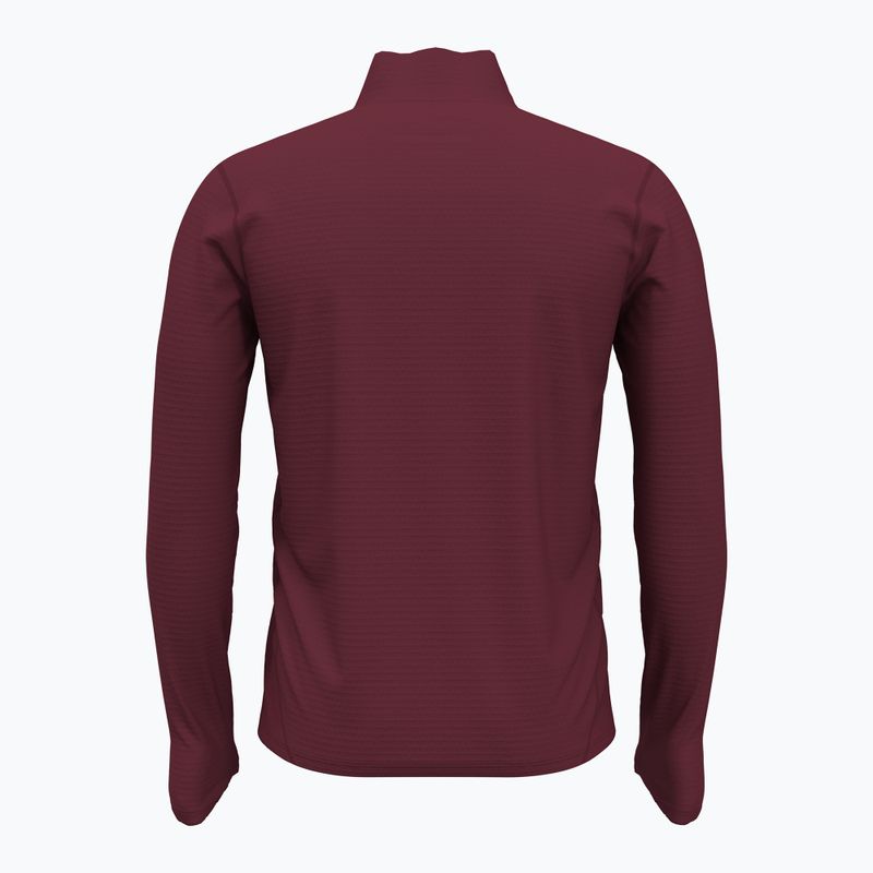 Férfi futópulóver Under Armour Vanish CW 1/4 Zip cardinal/reflective 2