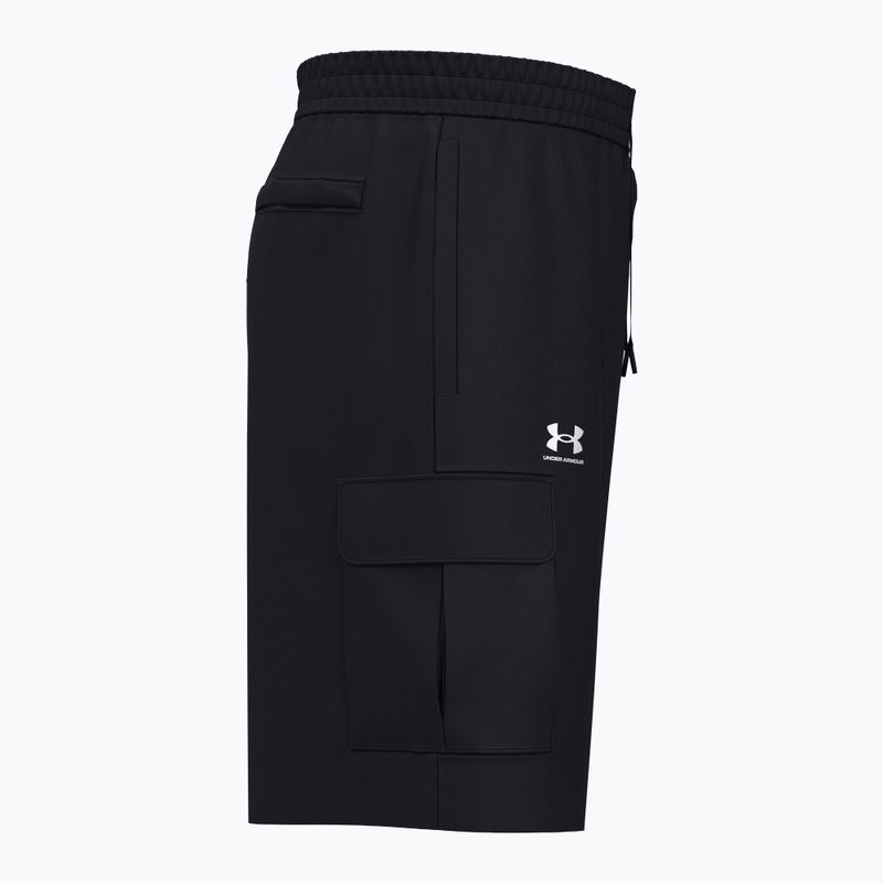 Férfi edzőshort Under Armour Vibe Woven Cargo black/white 3