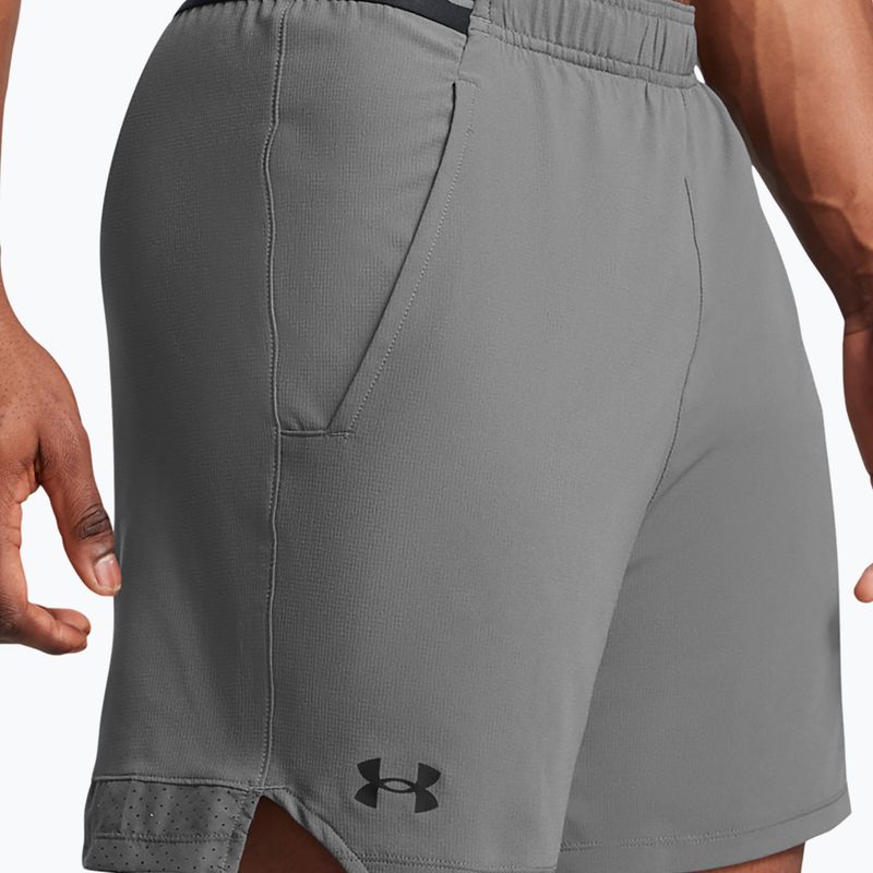 Under Armour Ua Vanish Woven férfi edzőshort 6in castlerock/black 4