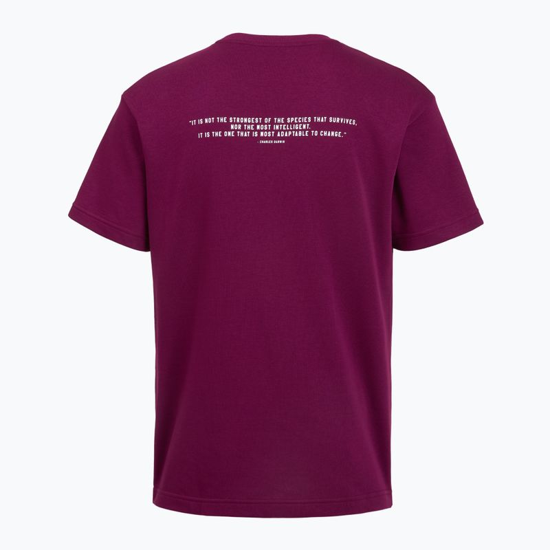 Férfi edző póló Under Armour Project Rock Terry Q3 purple 2