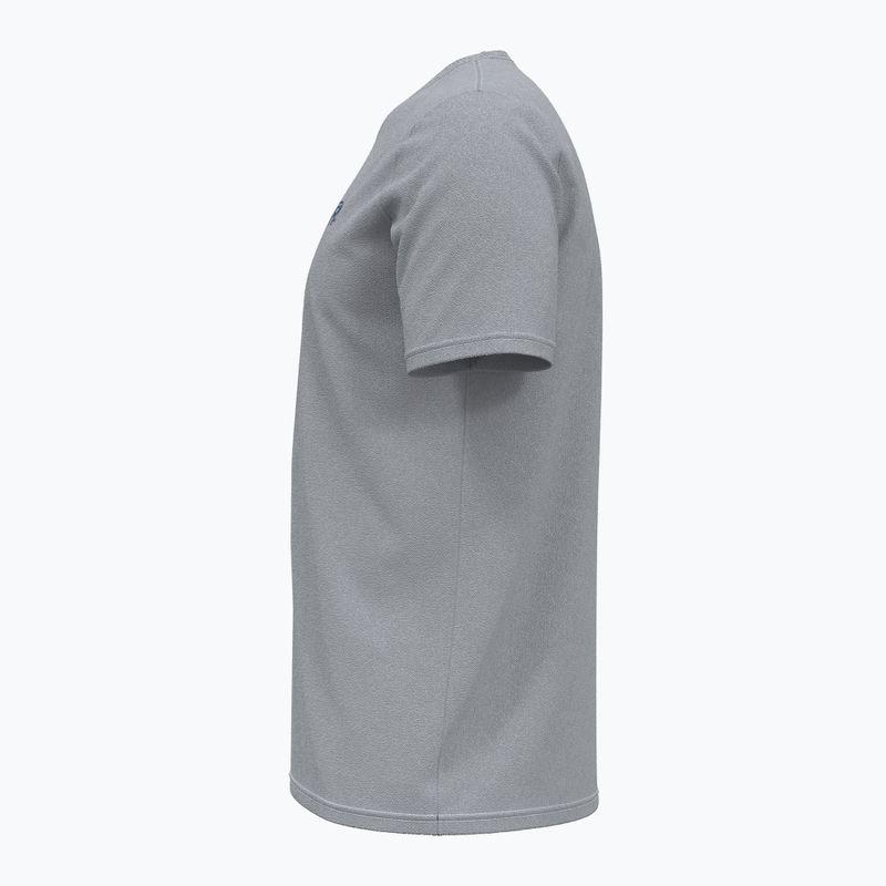 Férfi edzőpóló Under Armour Sliced Wordmark 60/40S mod gray/tech blue 4