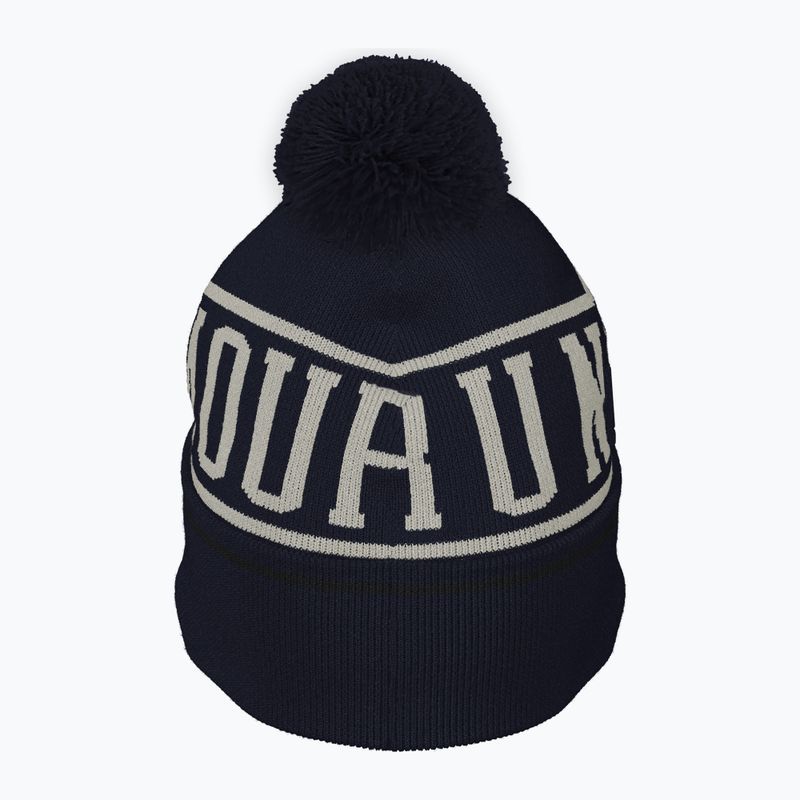 Férfi téli sapka Under Armour Halftime Pom Beanie midnight navy/summit white 2