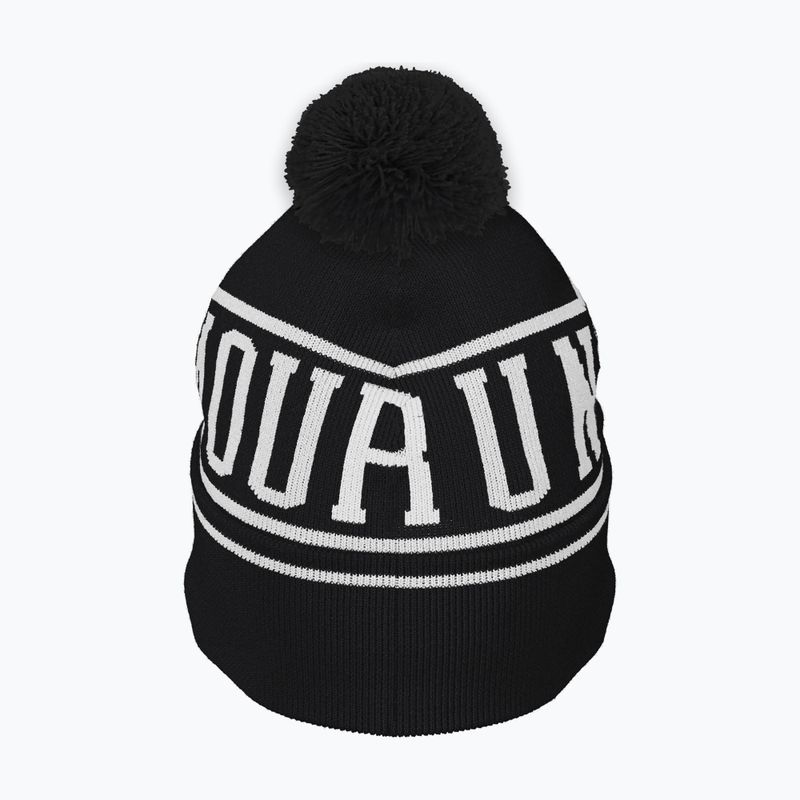 Férfi téli sapka Under Armour Halftime Pom Beanie black/white/white 2