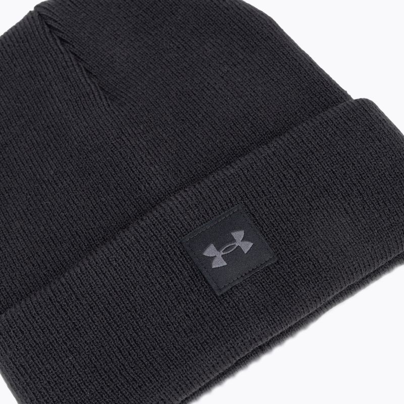 Under Armour Halftime Cuff téli sapka fekete/castlerock 2