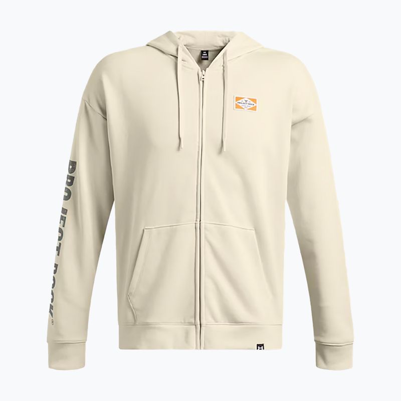 Férfi pulóver Under Armour Project Rock HWT Full Zip silt/clay green 3