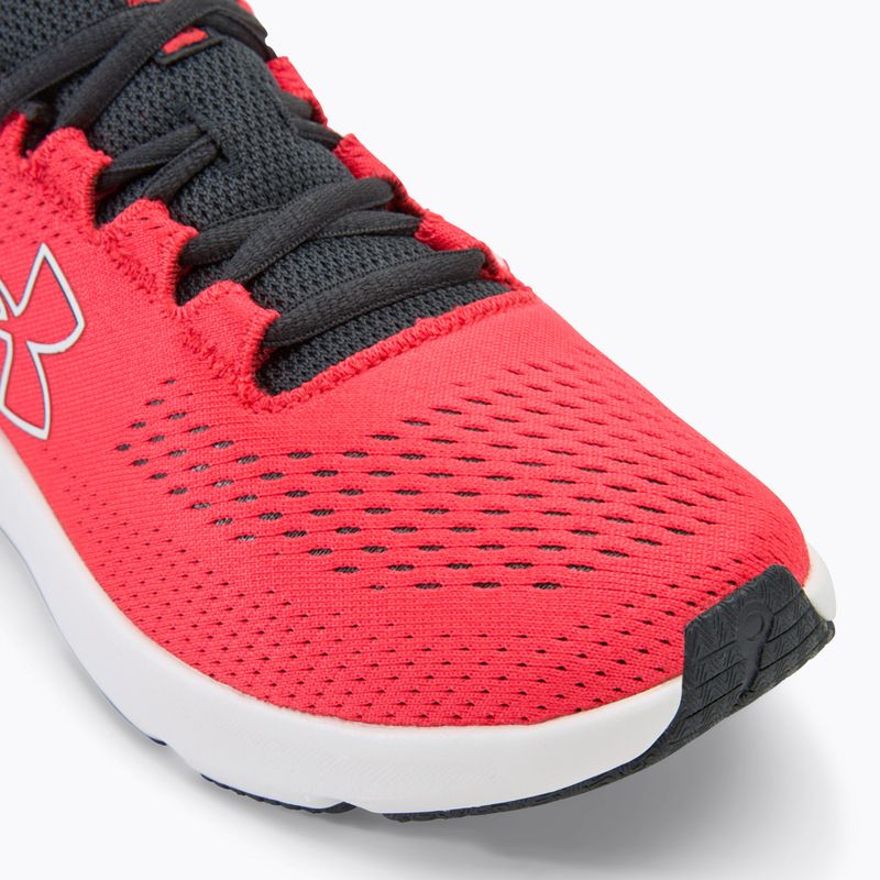 Under Armour Charged Pursuit 3 Big Logo versenyző piros/antracit/fehér női futócipő 7