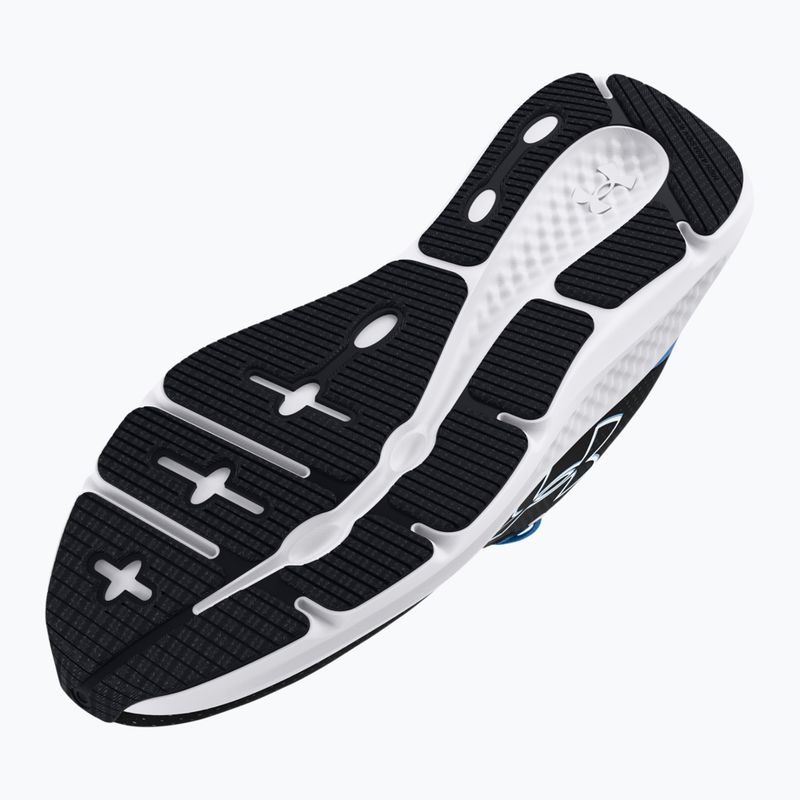 Under Armour Charged Pursuit 3 Big Logo női futócipő fekete/horizon kék/fehér 12