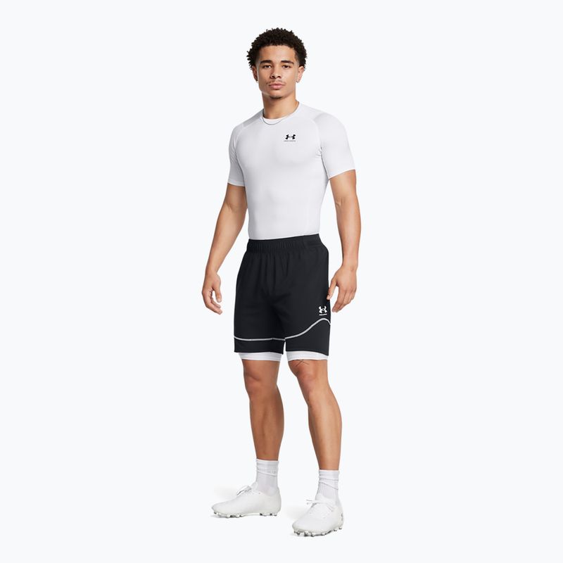 Under Armour Challenger Pro Train férfi futball rövidnadrág fekete / fehér 2