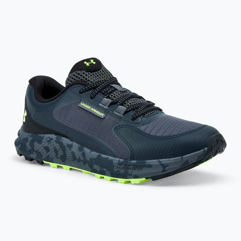 Under Armour Charged Bandit Trail 3 férfi futócipő casterock/antracit/high vis sárga