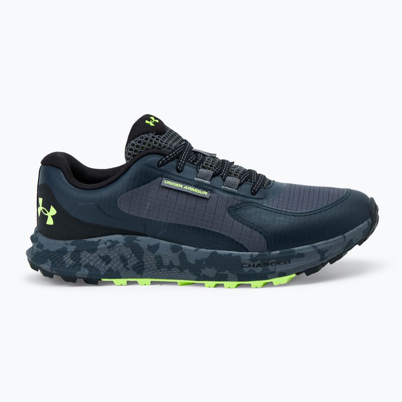 Under Armour Charged Bandit Trail 3 férfi futócipő casterock/antracit/high vis sárga 2