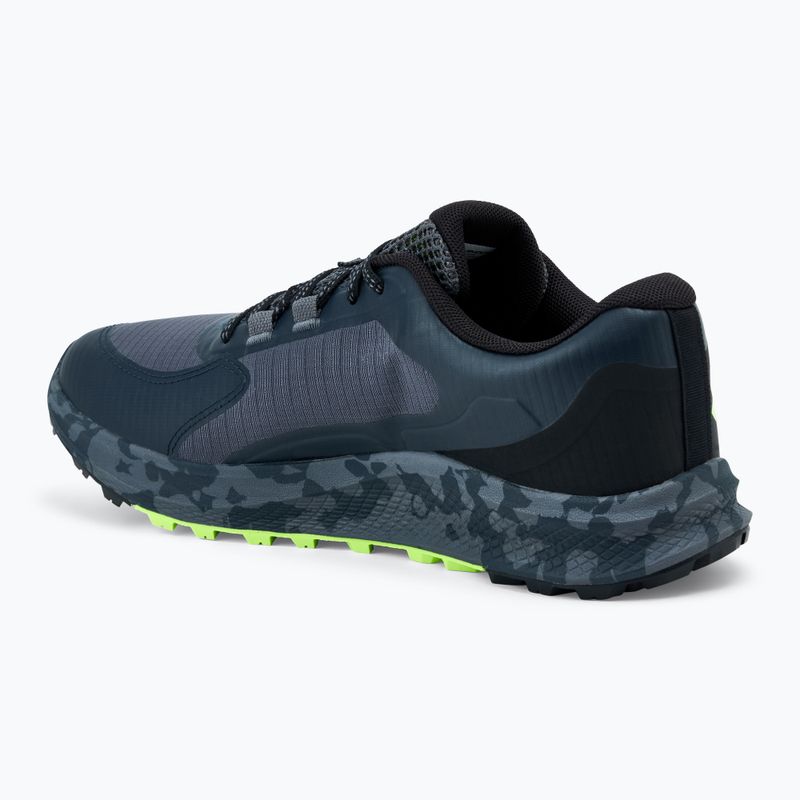 Under Armour Charged Bandit Trail 3 férfi futócipő casterock/antracit/high vis sárga 3