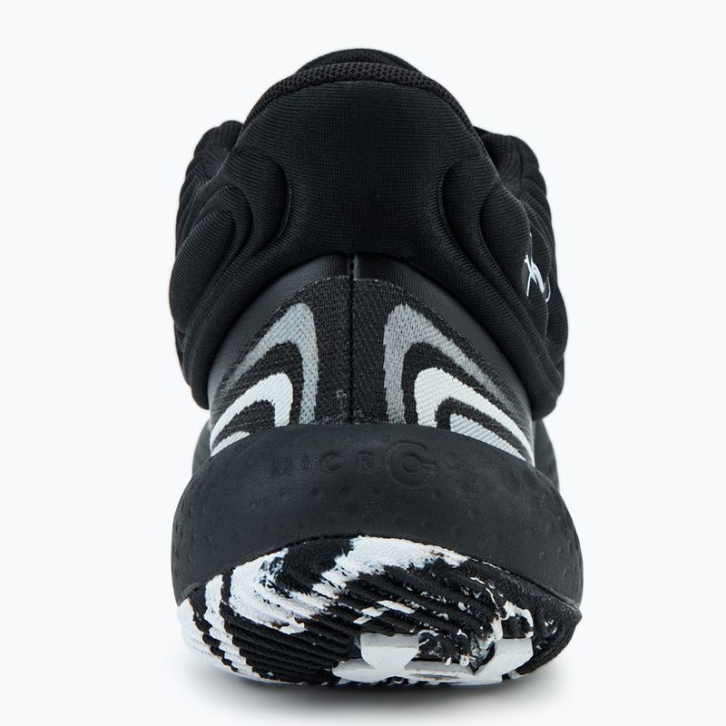 Under Armour Spawn 6 Mid kosárlabda cipő fekete/távoli szürke/mod szürke 6