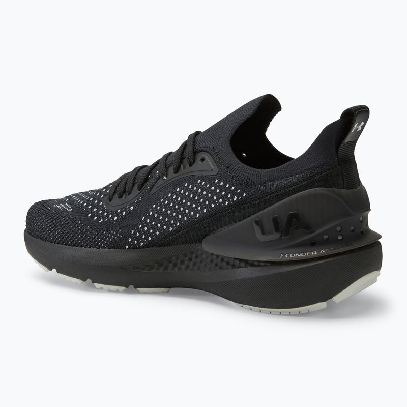Under Armour Shift fekete/fehér/fehér férfi futócipő 3