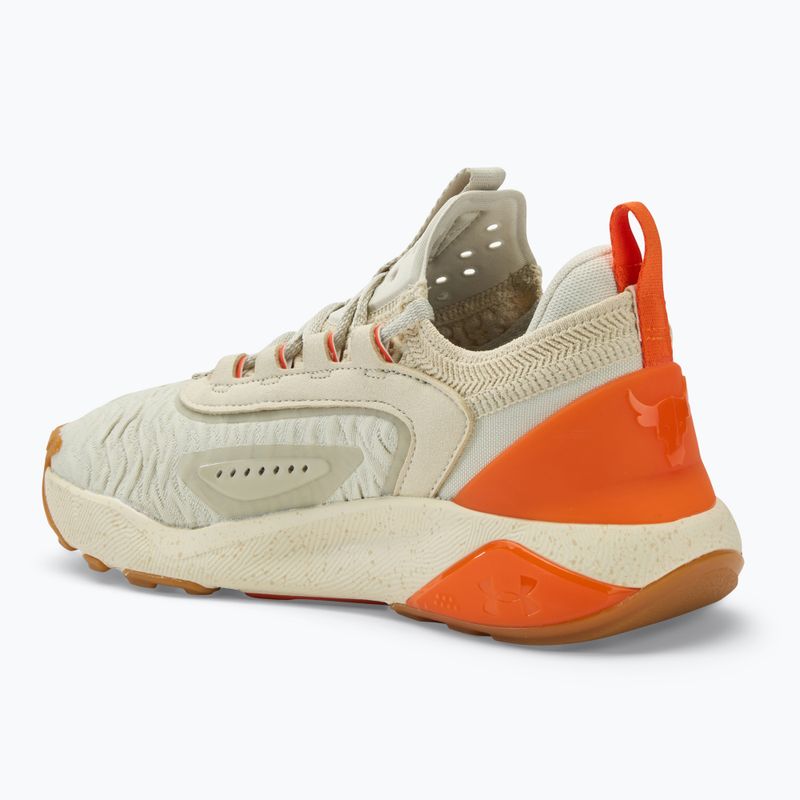 Női trekking cipő Under Armour Project Rock 7 silt/silt/team orange 3