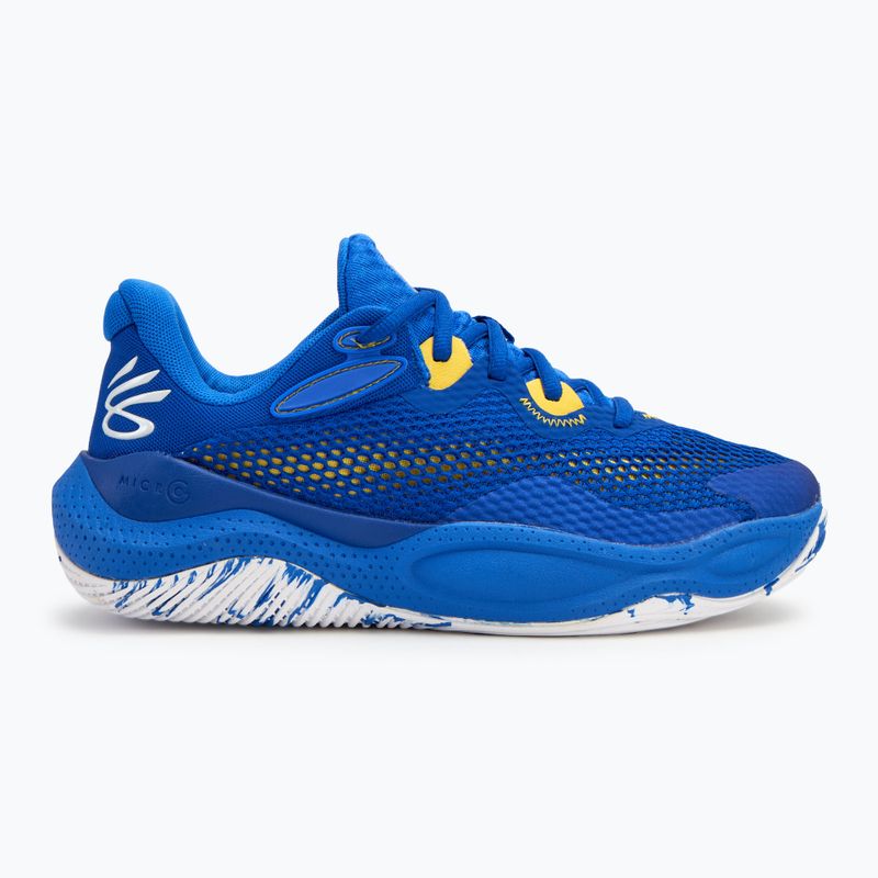 Kosárlabda cipő Under Armour Curry Splash 24 royal/taxi/white 2