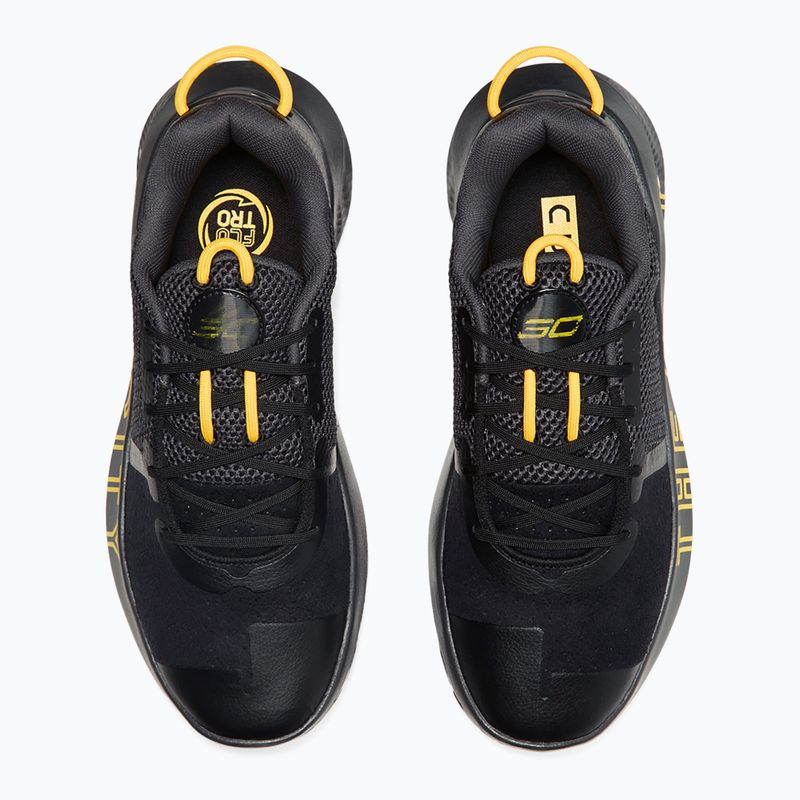 Cipők Under Armour Curry 6 Flotro TC black/yellow 4