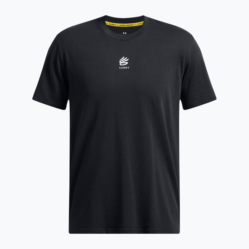 Under Armour Curry Hvyweight Logo fekete/fehér férfi póló 3