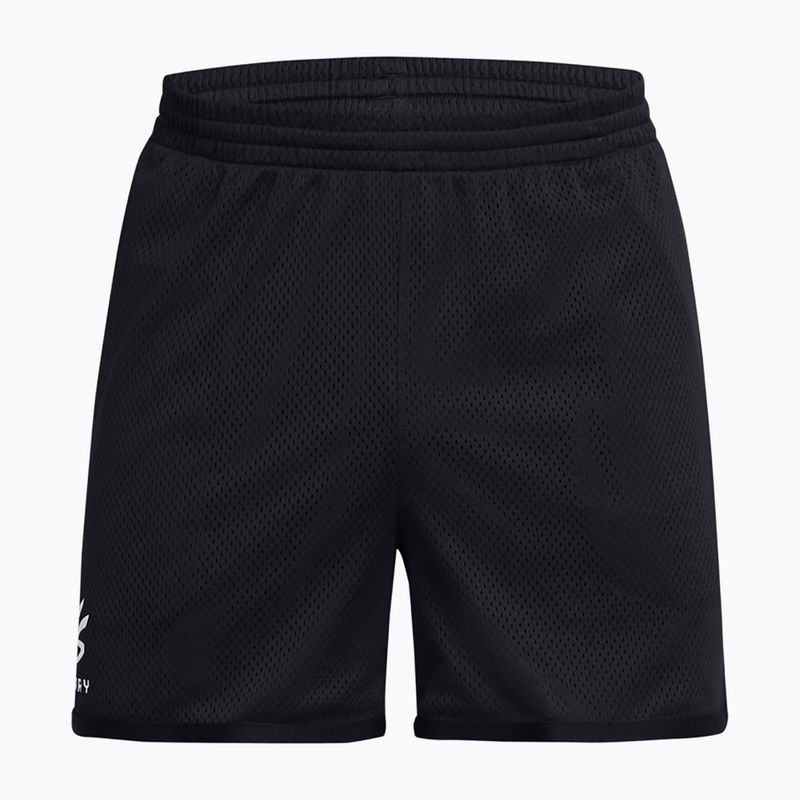 Under Armour férfi kosárlabda rövidnadrág Curry Splash Short fekete / fehér agyag 2