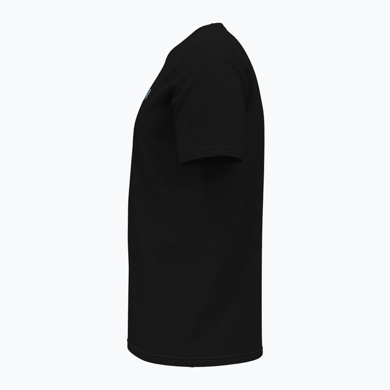 Férfi edzőpóló Under Armour Sliced Wordmark 60/40S black/horizon blue 4