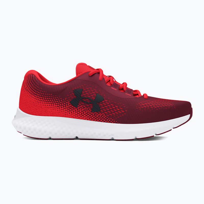 Under Armour Charged Rogue 4 kardinál/rézvörös/fekete férfi futócipő 2