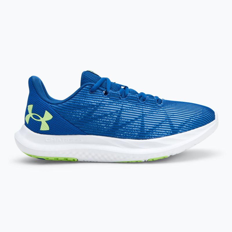 Under Armour Charged Speed Swift tech blue/tech blue/morph green férfi futócipő 2