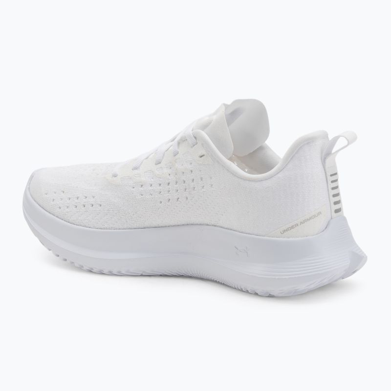 Férfi futócipő Under Armour Velociti 4 fehér/fehér/fehér 3