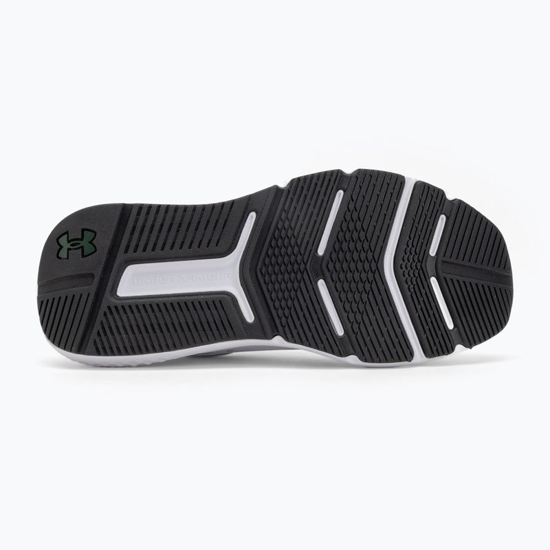 Férfi edzőcipő Under Armour Commit 4 fehér/szürke/moder erdőzöld 4