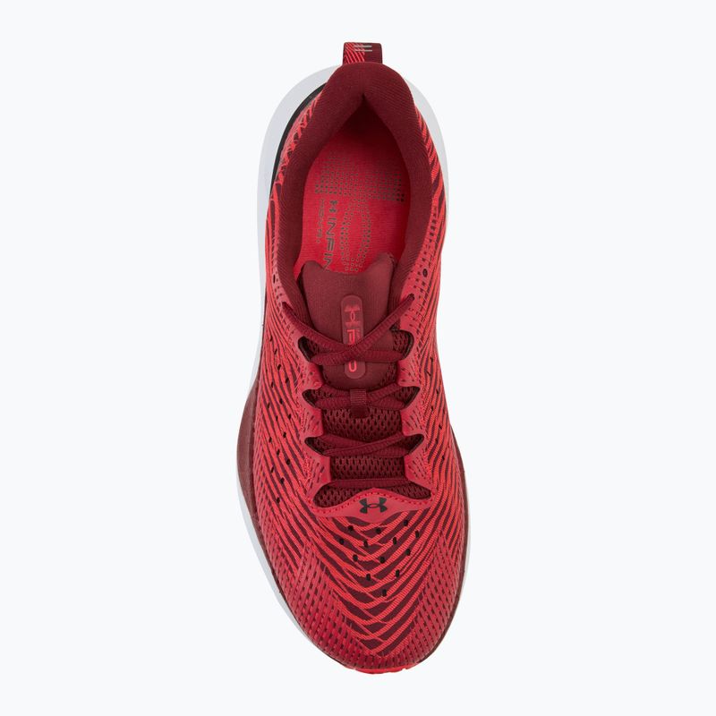 Férfi futócipő Under Armour Infinite Pro cardinal/racer red/black 5