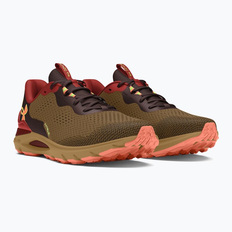 Under Armour Sonic Trail férfi futócipő coyote/earthen orange/flare narancs 8