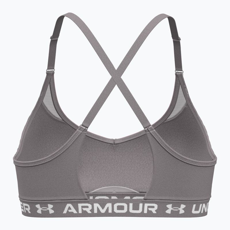 Under Armour Crossback Low tetra szürke/fehér edzőmelltartó 2