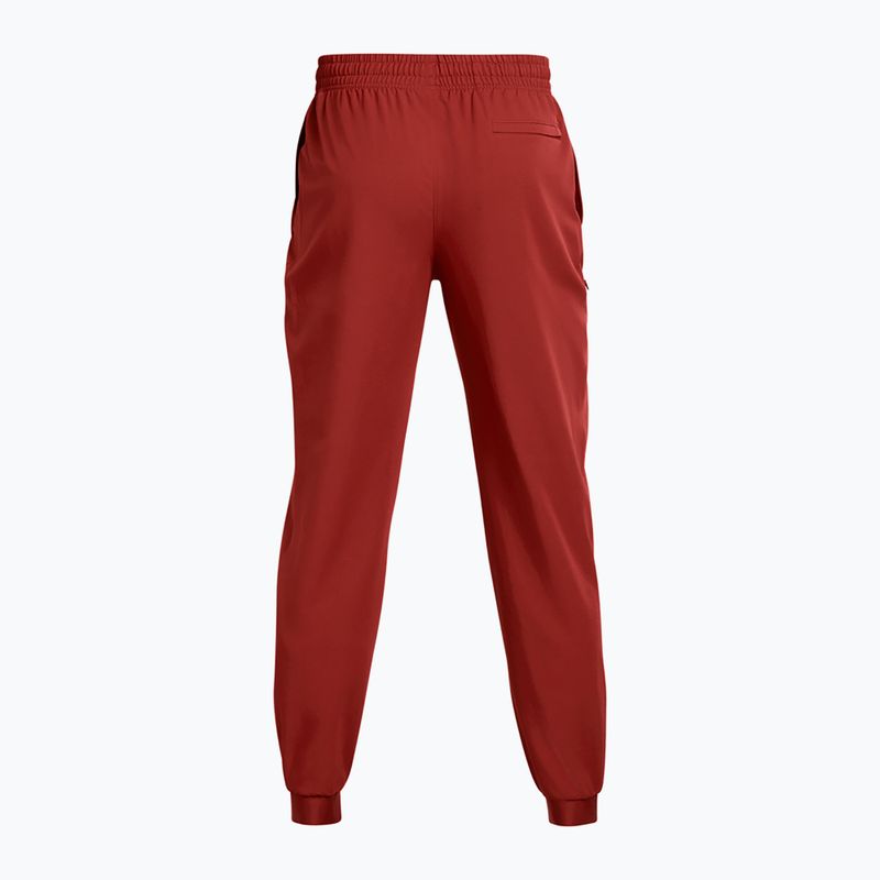 Férfi Under Armour Unstoppable Joggers földnarancs/fekete nadrág 6