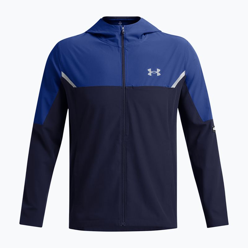 Férfi sportkabát Under Armour Vanish Woven Utility midnight navy/tech blue/reflective 4