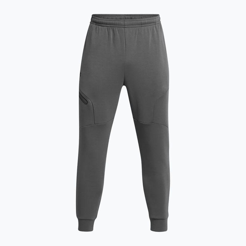 Férfi Under Armour Unstoppable Fleece castlerock/fekete nadrág 5
