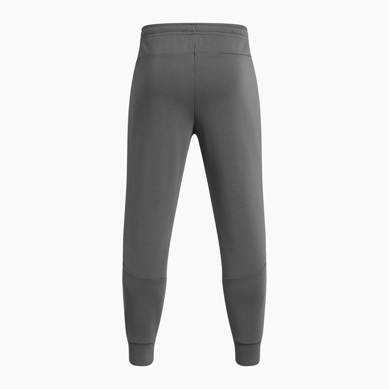 Férfi Under Armour Unstoppable Fleece castlerock/fekete nadrág 6