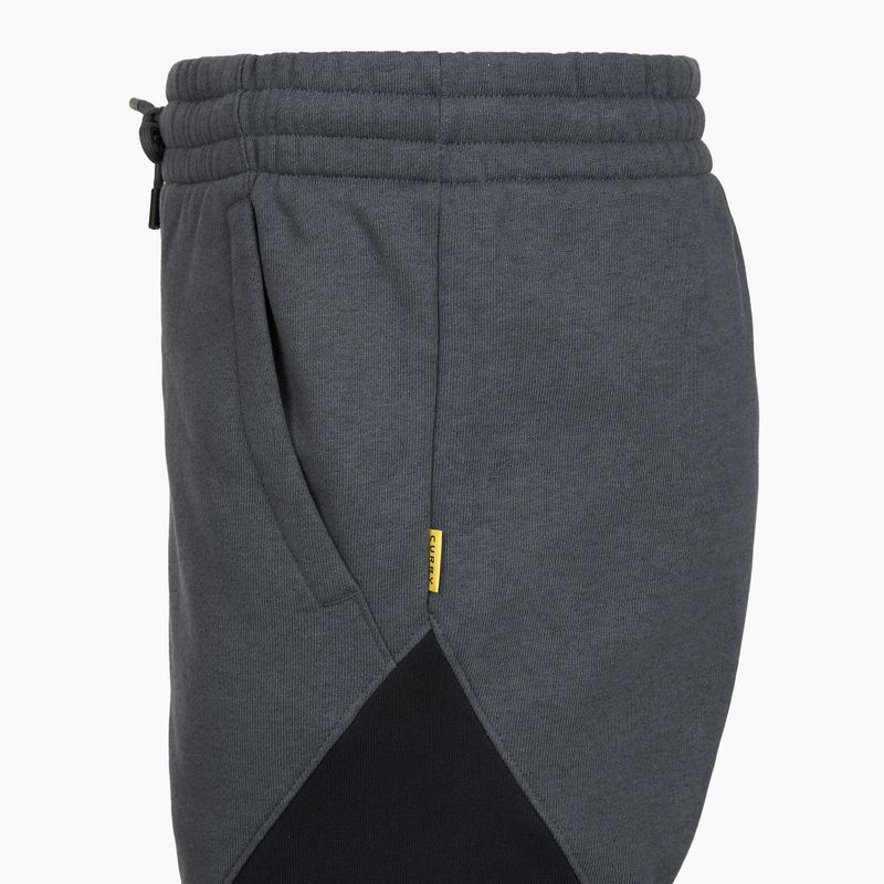 Férfi Under Armour Curry Splash Fleece rövidnadrág castlerock full heather/fekete/fekete/fehér agyag 4