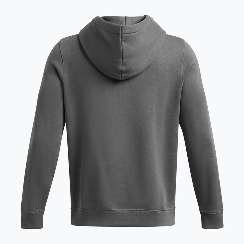Férfi Under Armour Curry Splash kapucnis pulóver castlerock full heather/fekete 2