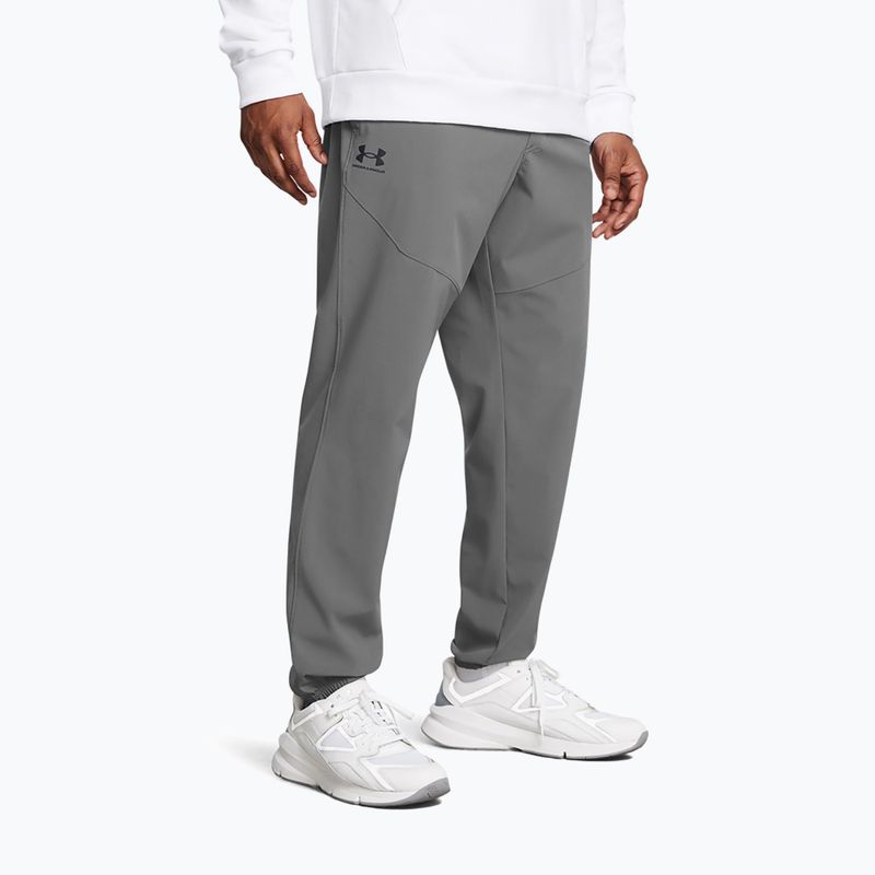 Férfi nadrág Under Armour Vibe Woven Jogger castlerock/black