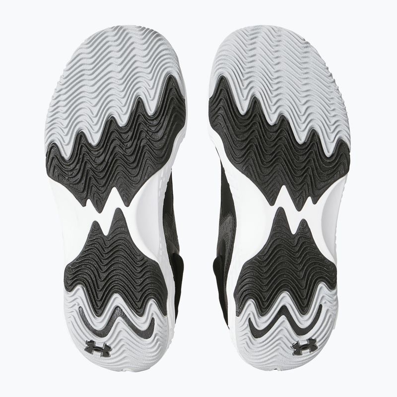 Under Armour Spawn 7 kosárlabda cipő fekete/metál arany/fekete 12