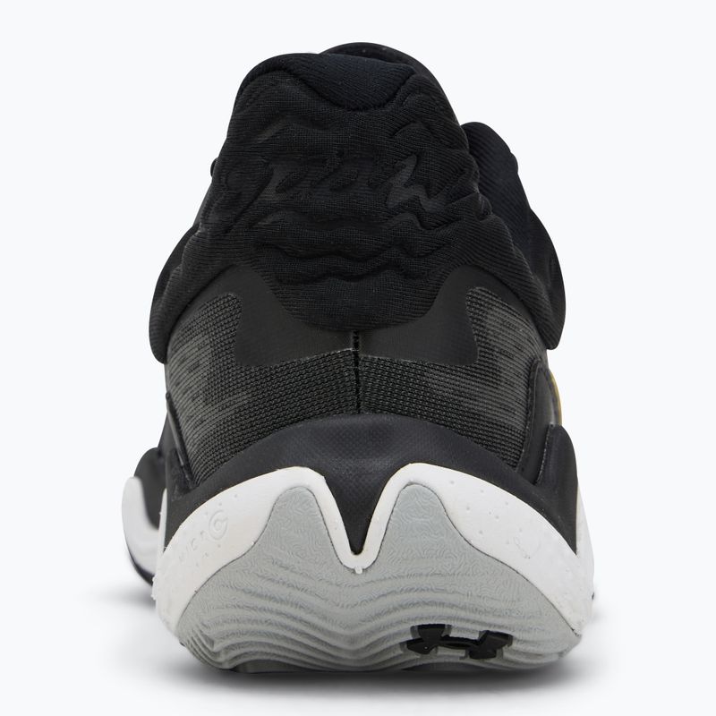 Under Armour Spawn 7 kosárlabda cipő fekete/metál arany/fekete 6