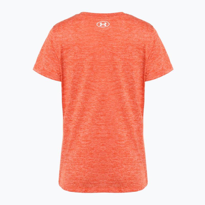 Under Armour Tech C-Twist tűz/fehér női tréning póló 2