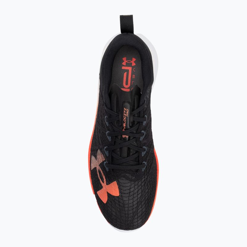 Under Armour Velociti Pro futócipő fekete/castlerock/ares piros 5