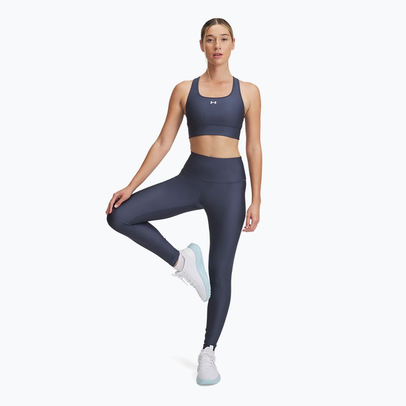 Under Armour női edző leggings HG Armour HiRise Downpour szürke/fehér 2