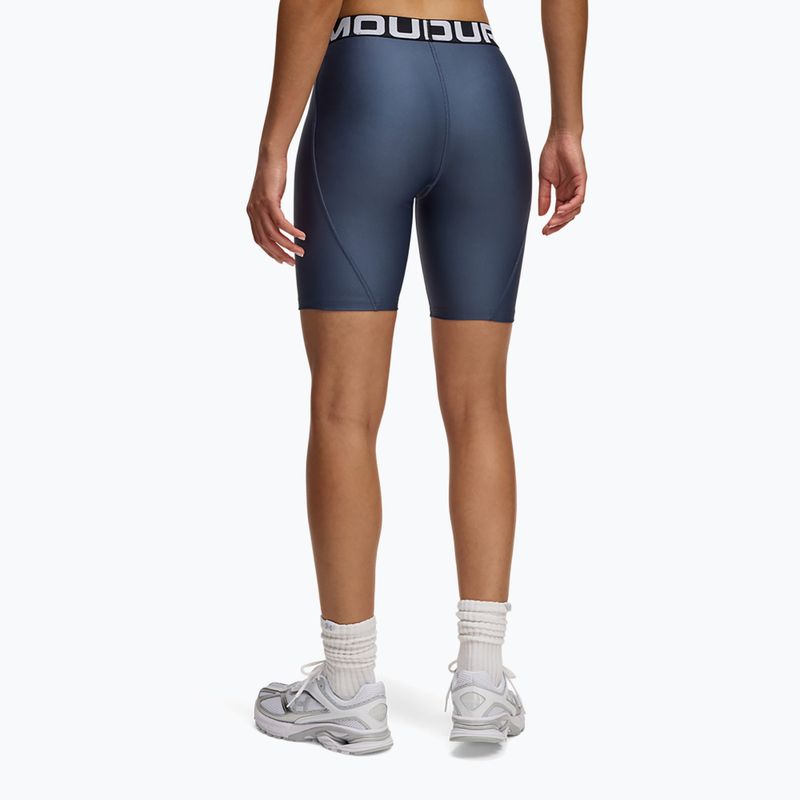 Under Armour női rövidnadrág HG Authentics 8in downpour szürke / fehér 3