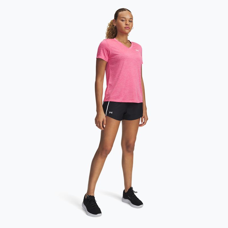 Under Armour Tech Play Up női rövidnadrág fekete/fehér 2