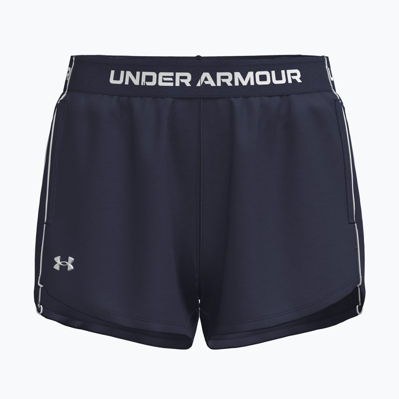 Női edző rövidnadrág Under Armour Tech Play Up Shorts midnight navy/white