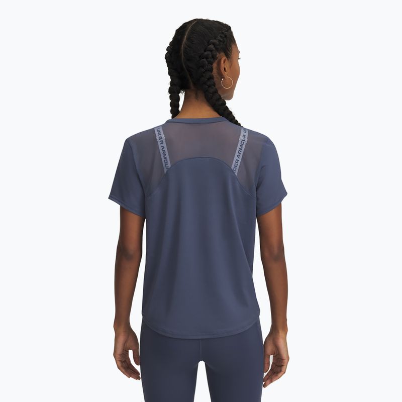 Under Armour női edzőpóló Vanish Elite Vent downpour szürke/irizáló szürke 2